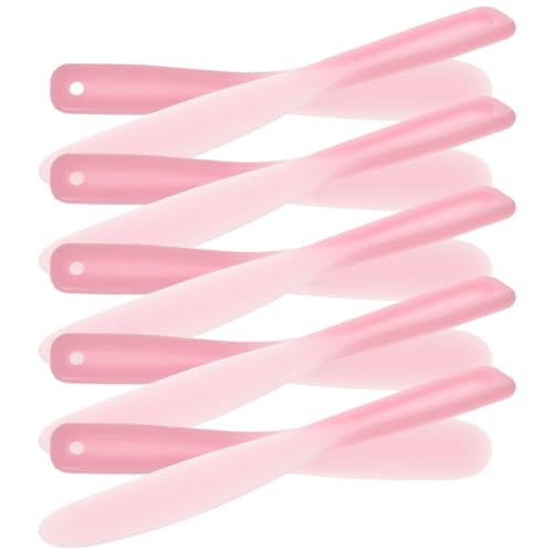 SOESFOUFU Makeup Mixing Tools 10pcs Silicone Spatula Set Beauty Spatula Cosmetic Mixing Makeup Sticks