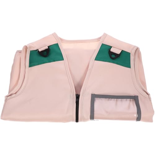 Boy Girl Explorer Cosplay Vest for Outdoor Adventures Multiple Pockets for Camping and Role Play Activities