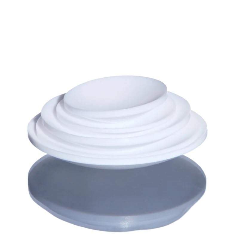 Vidrio de Reloj de PTFE for Laboratorio, Tapa de Vaso de precipitados de politetrafluoroetileno F4, Resistente a ácidos y álcalis y a Altas temperaturas(150mm 1 Piece)