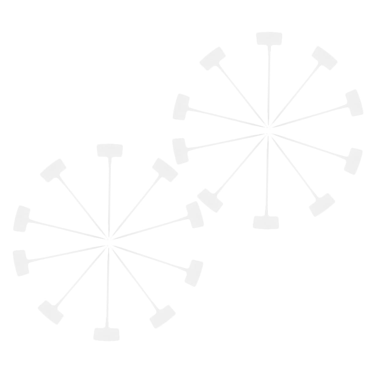 Wakauto 20Pcs Arch Shape Plant Tags Garden Markers for Identification of Flowers and Vegetables Durable Outdoor Signs for Garden Management