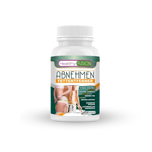 Healthy Fusion, Abnehmen | Starker Fettverbrenner mit Grünem Tee | Appetitzügelung & Gewichtskontrolle | Körperfett reduzieren | 90 Kapseln Healthy Fusion, Abnehmen | Starker Fettverbrenner mit Grünem Tee | Appetitzügelung & Gewichtskontrolle | Körperfett reduzieren | 90 Kapseln