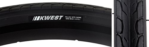 Kenda Kwest, Tire, 700x25C, Wire, Clincher, 30TPI, Black