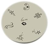 Konad Stamping Nail Art Image Plate - M04