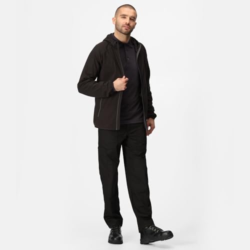 Forro polar Regatta Professional para hombre chaqueta gris con cremallera completa Navigate 3