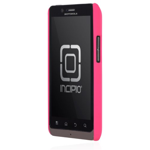 Incipio Motorola Droid Bionic Feather Ultralight Hard Shell Case - 1 Pack - Retail Packaging - Magenta