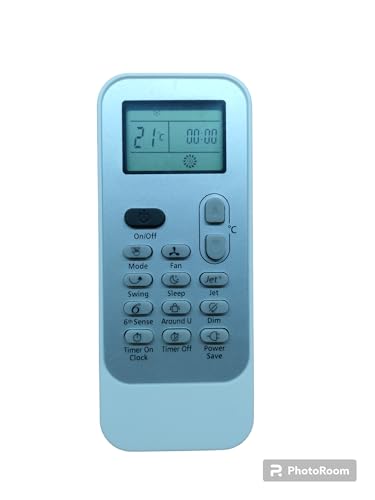 Image of Ac Remote Control Compatible For Whirlpool Ac Remote For Split & Window Ac (Model 9), Multicolour
