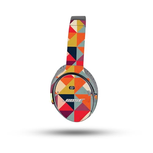 Image of MightySkins Skin Compatible with Bose QuietComfort 35 II Headphones - Bright and Happy | Protective, Durable, and Unique Vinyl Decal wrap Cover | Easy to Apply, Remove, and Change Style