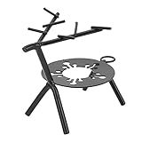 Wachsiegel -Stempelkit, Wachsiegel -Kit Wachs Dichtungen Schmelzofen, Wachsiegel Wachsiegel wärmer exquisite Sika -Hirsch Nordic Schmiedeeisen Mini -Lacklackofen -Ofenregal