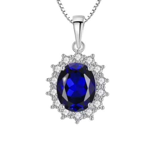 Collier saphir bleu pour femme, le bijou idéal du bureau aux grandes soirées