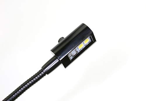 Lámpara LED Gooseneck Mini con Interruptor 140mm Blanco Frío miniatura 4
