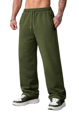 Image of Rockwell Men's Baggy Sweatpants | Cotton Terry Relaxed Fit Joggers for Men | Oversized Streetwear Track Pants | Casual Gym & Everyday Wear| 009