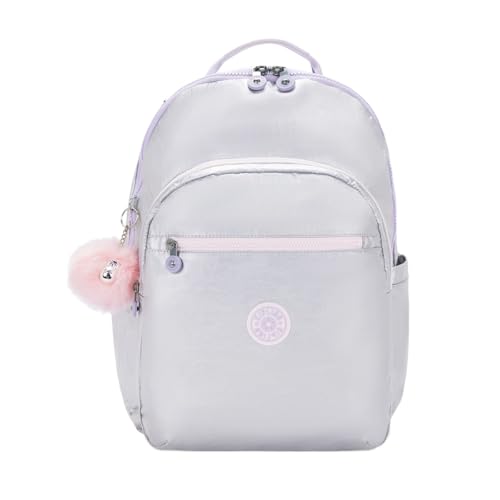 Mochila Kipling Seoul XL Prata I734054M