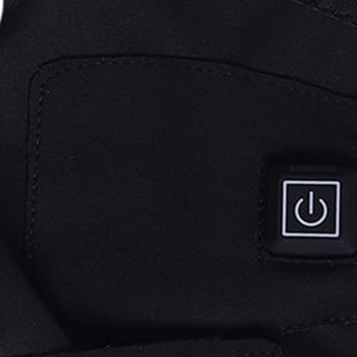 Gants chauffants imperméables avec isolation thermique noire - 7