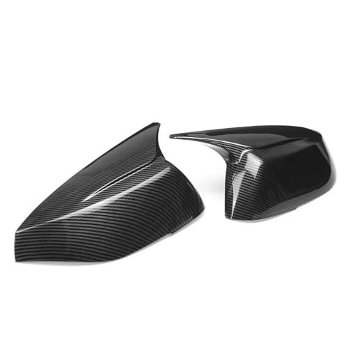 Coques de rétroviseurs Infiniti Q50 Q60 QX30 aspect fibre de carbone effet miroir sport