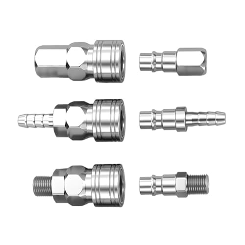 Raccord pneumatique type Euro PM10 pour compresseur - 4