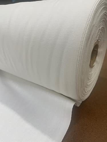 Image of Sedona Designz 60 inch Wide Cotton Duck Canvas Fabric - 7oz Durable 100% Cotton (White, 1 Yard)