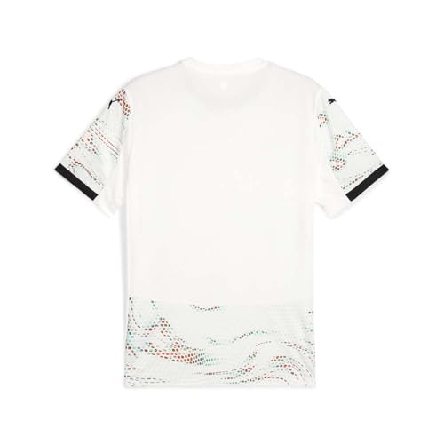 PUMA Mens Portugal Away Crew Neck Short Sleeve Replica Jersey Casual - White - Size XXL - image 2