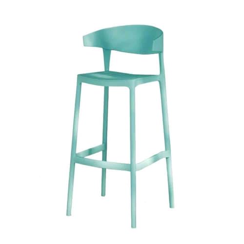 Tabourets de bar empilables bleus parfaits pour vos soirées cuisine