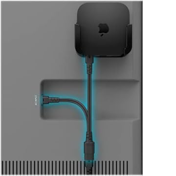 Cabo de alimentação Mission Y Splitter para Apple TV (ligue a Apple TV diretamente da sua TV)