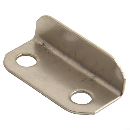 Lot de 10 plaques de gâche de tiroir en métal, parfaites pour remplacer les meubles de bureau