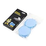 Microfiber Wax Applicator Pads with Finger Pocket, 5" Car Wax Polishing & Buffing Foam Sponge Pads for Car Detailing, Blue, 10 Pack - Image 7
