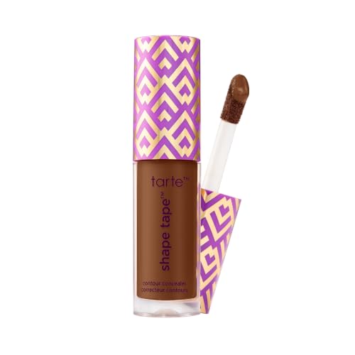 Image of tarte shape tape concealer - Full-Coverage Creaseless Soft Matte Finish, Brightening Under-Eye & Face Makeup, 16hr Longwear, Vegan & Cruelty-Free