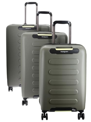 Hedgren Grip Nest Set Olive : des pochettes de voyage au design sobre et élégant