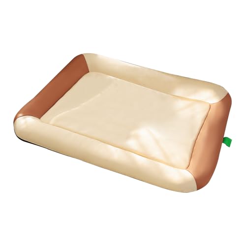 Cama lavable e impermeable para perro, alfombrilla lavable para perro, cama antideslizante para cachorros, jaula de mascotas, patio, balcón, tapete de dormir para gatitos de alto rebote
