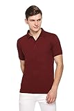 PIKMEE Mens Promotees Regular Fit Half Sleeve Polo T-Shirt (Maroon) Size 3XL