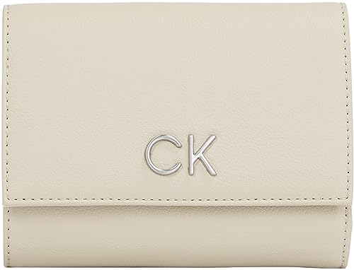 Calvin Klein Damen Portemonnaie mit Münzfach, Beige (Stoney Beige),...