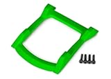 Traxxas 6728G - Skid Plate, roof (Body) (Green)/ 3x12 CS (4)