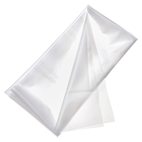 NBEADS 1.37x1m durchscheinender Stoff, 0,1 mm dick Klares TPU-Gewebe Wasserdichte Kleidung Mattiertes Wasserdichtes Material Für Regenmantel Kleidung Nähen Handwerk Dekoration