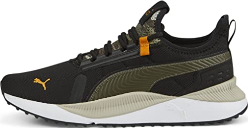 PUMA Mens Pacer Future Street Sashiko Lace Up Sneakers Shoes Casual - Black, Green - Size 11 M