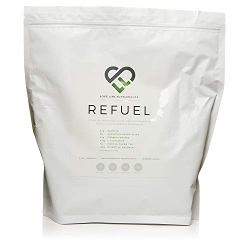 REFUEL - Concentré de protéines de lactosérum issu de vaches de pâturage et formule riche en glucides spécialement après lentraînement physique de LLS | 2,42 kg - 30 doses