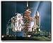 NASA Space Shuttle Night Launch Inspirational Wall Decor Art Print Poster (16x20)