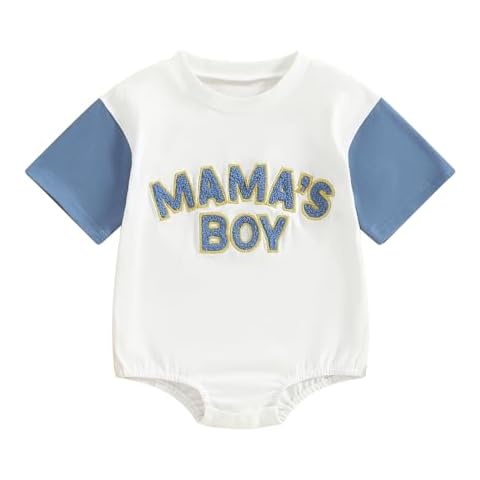 Carolilly Summer MAMA'S BOY Romper for Boys Cover