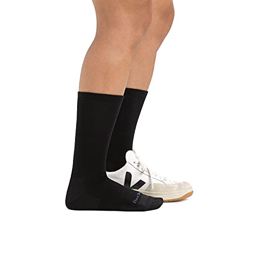 Darn Tough Women's Solid Basic Crew Lightweight Sock (Style 6012) -4