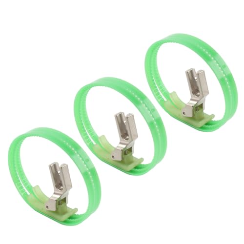 Pie prensatelas doble anillo para máquina de coser plano miniatura 3