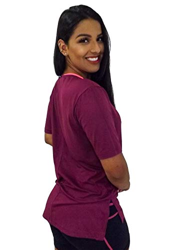 Camiseta Tapa Bumbum Manga Curta Vinho