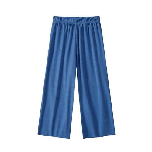 Kids Girl Trendy Wide Leg Baggy Pants Straight Leg Loose Trousers Toddler Elastic Waist Breathable Cotton Sweatpants