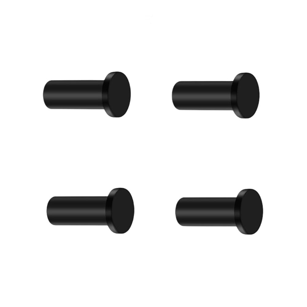 Soporte para papel higiénico montado en la pared negro mate con toallero y gancho para bata