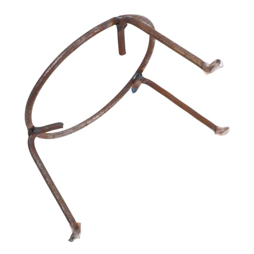Yardwe griglia treppiede Tripod Staffa bracere per Barbecue Piano Cottura da Esterno Padella con Coperchio pentola Anello Wok Supporto per Vaso Supporto per Stufa Tondo per Cemento Armato