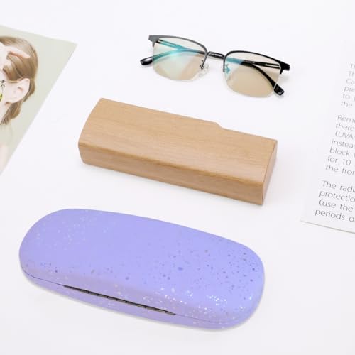 Image of PERFECTSIGHT Hard Shell Eyeglasses Case, Kawaii Protective Glasses Case for Kids, Cute Eyeglass Case for Women Men Girls