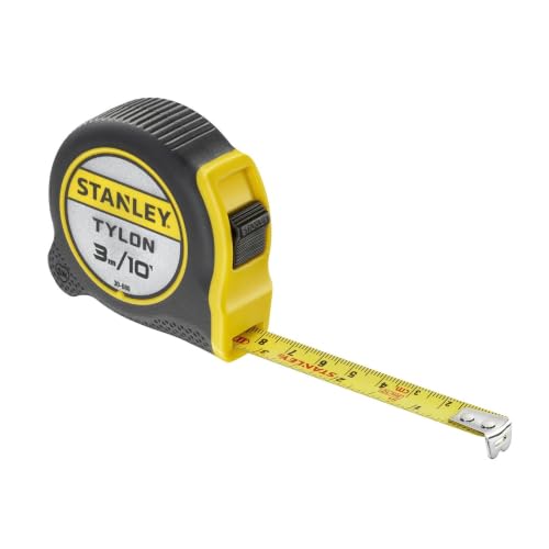 STANLEY Cinta Métrica Tylon 3 m/10 pulgadas (13 mm de ancho), 1-30-686
