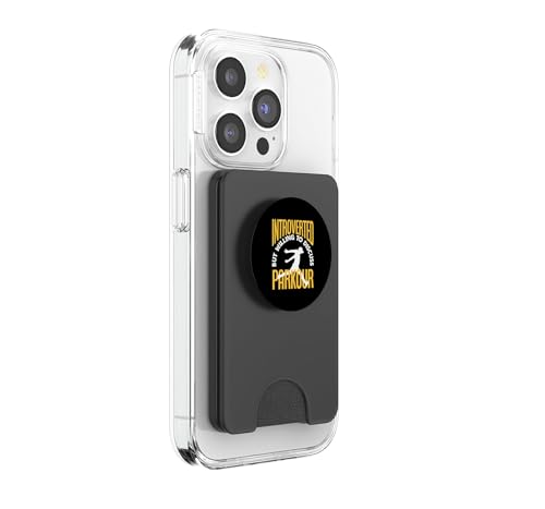 PopSockets PopWallet MagSafe Introverted Parkour tarjetero magnético para iPhone 4