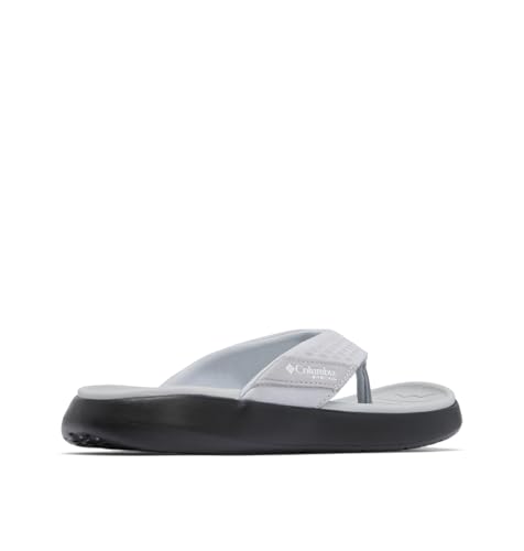 Columbia Columbia Womens Boatside Flip Lea PFG, Slate Grey/White, 12