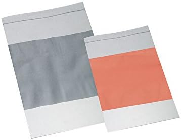 QORPAK - 9 x 12 LDPE 2 MIL Cl Zip Bag w/WHT Write-On Bloc k, CS1000