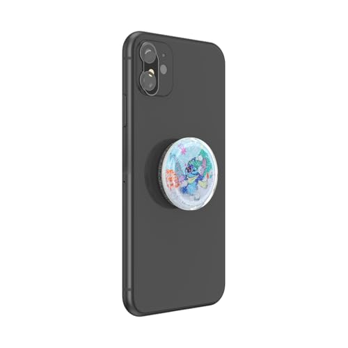Image of PopSockets Adhesive Phone Grip, Holder, Phone Stand, Disney Lilo & Stitch - Snowglobe Stitch