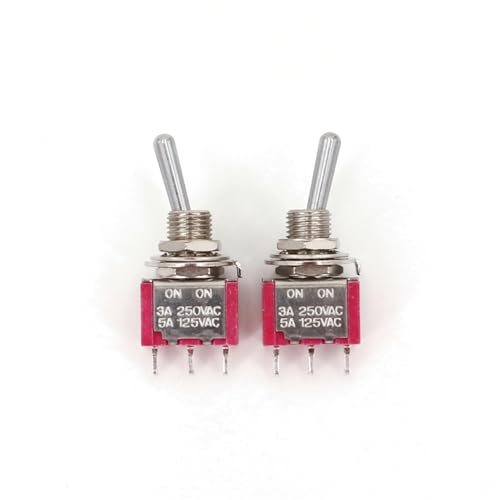 Mini conmutador SPDT de palanca SHT8013 5A para control estable de doble circuito