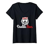 Photo Gallery donna goldendoodle doodle mamma labradoodle cane golden doodle regalo maglietta con collo a v Photo Gallery donna goldendoodle doodle mamma labradoodle cane golden doodle regalo maglietta con collo a v
